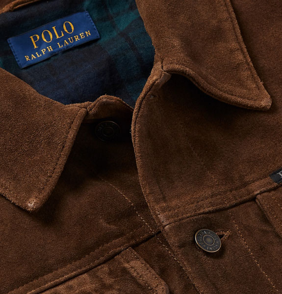Polo Ralph Lauren Suede Trucker Jacket - His Knibs