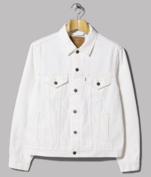 Levi’s white trucker jacket returns to the shelves - His Knibs