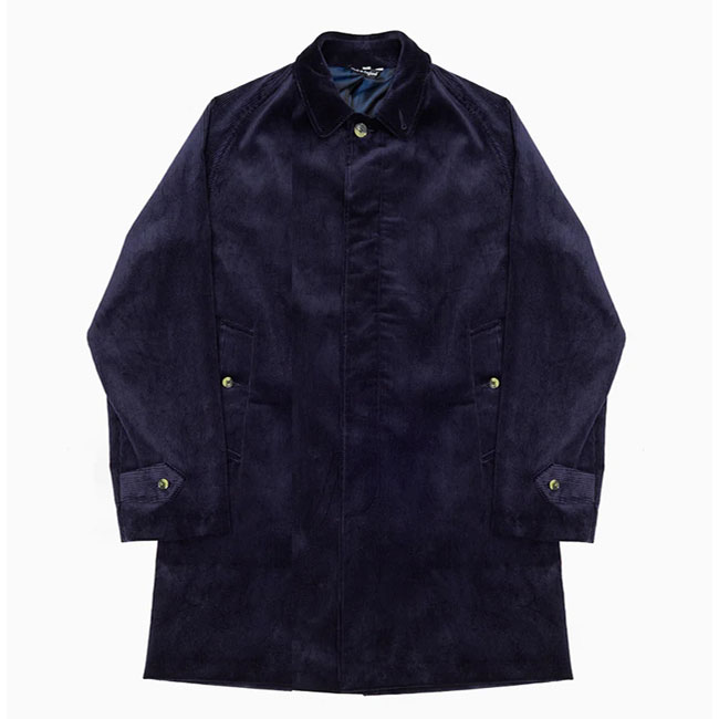 John Simons Made In England cord overcoats