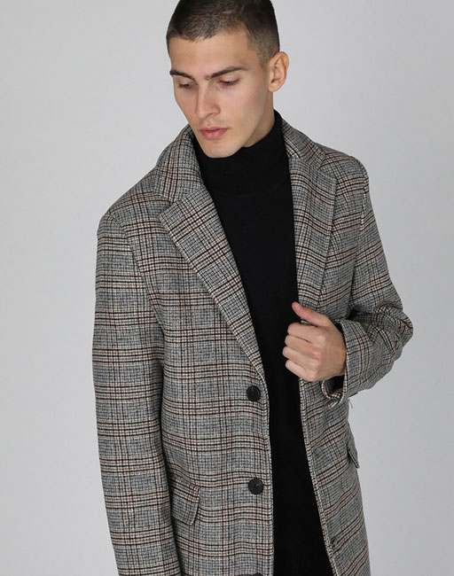 Bargain spotting: Budget wool blend Crombie coat at The Idle Man