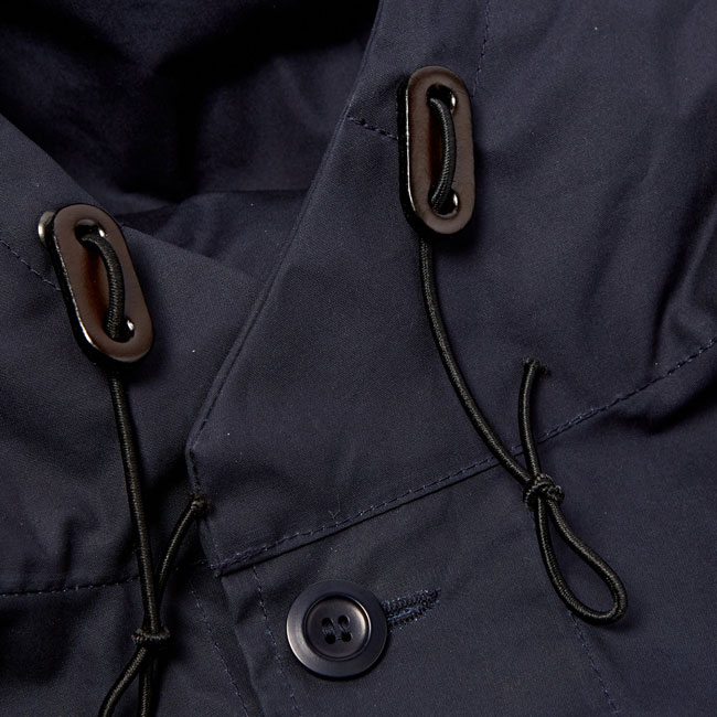 Crompton wax-coated cotton fishtail parka by Joe & Co - His Knibs