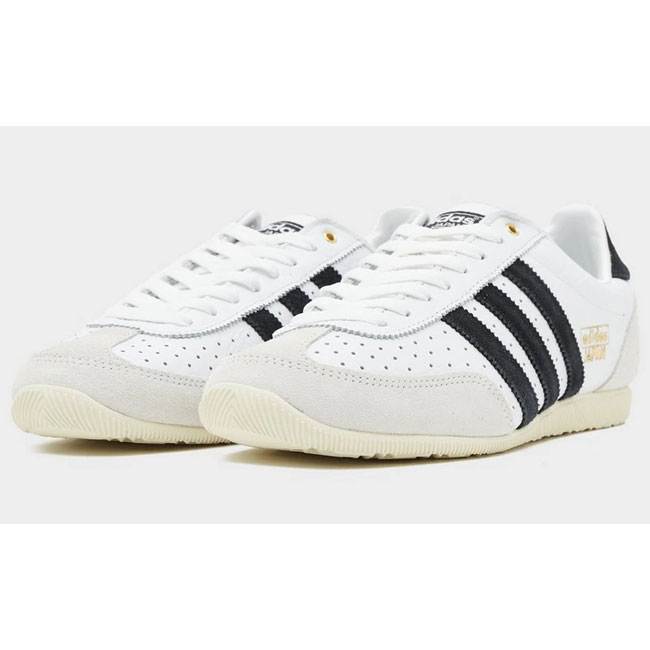 1960s Adidas Japan trainers reissued in white and black