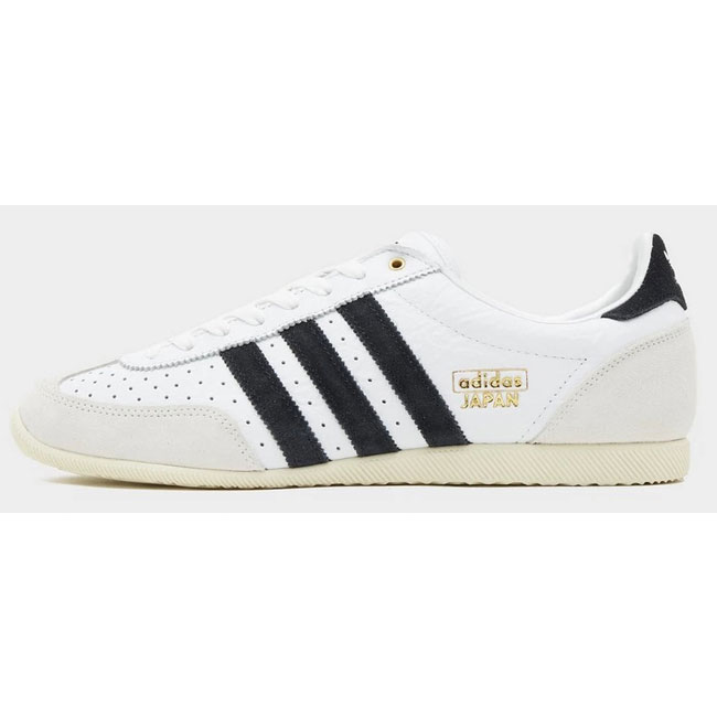 1960s Adidas Japan trainers reissued in white and black