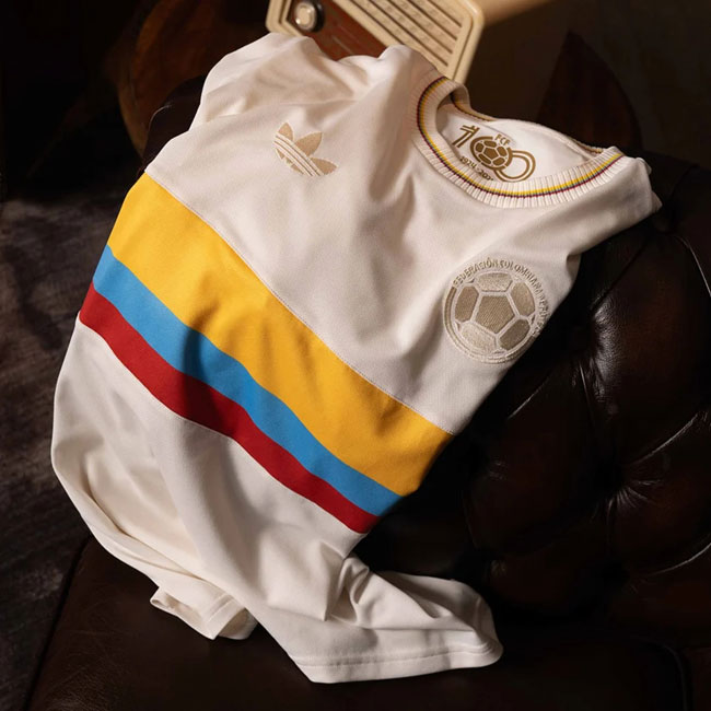 Adidas Colombia 24 anniversary football shirt