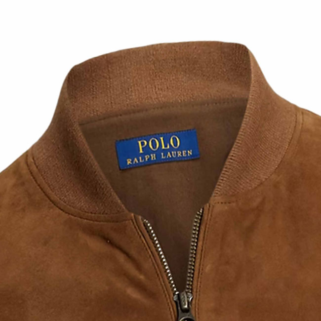 Polo Ralph Lauren Suede Bomber Jacket