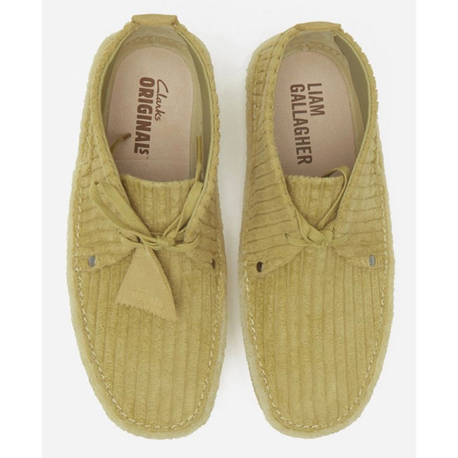 Limited edition Clarks Originals x Liam Gallagher Desert Rain shoes